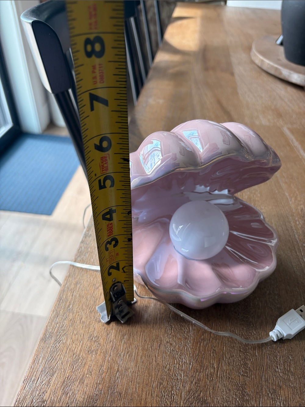 Ceramic light up Shell - Picture 3 of 3